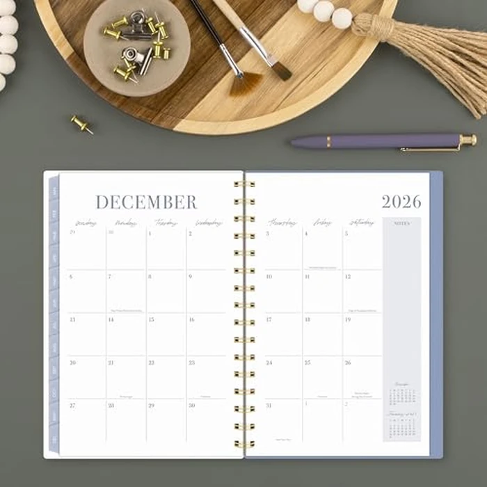 Cambridge 2026 Planner by Leah Bisch, Weekly & Monthly, 5.5" x 8.5", Small, Ciara Floral (LB41-200-26) by Cambridge - Image 3