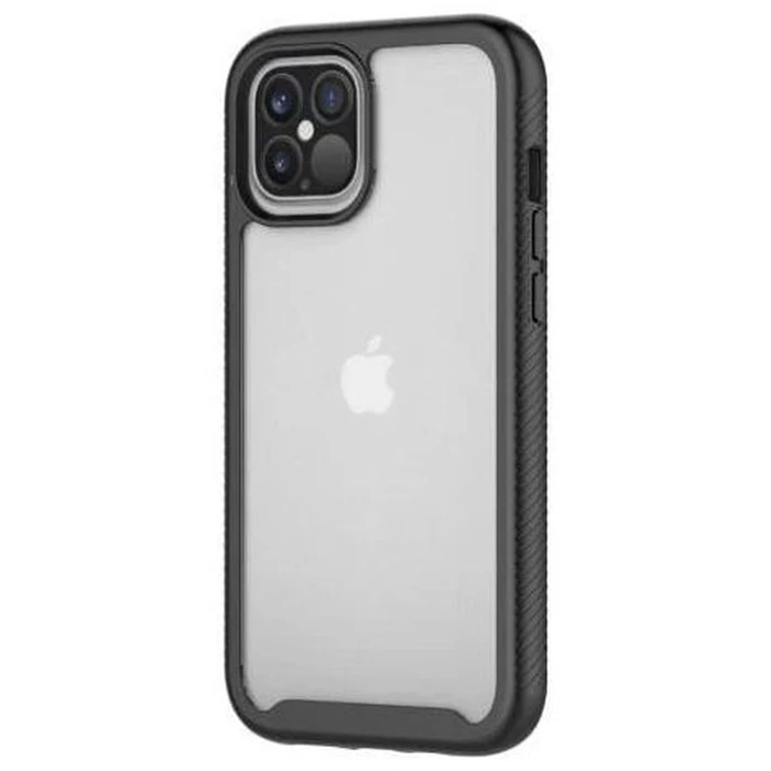 Sahara Grip Series Carrying Phone Case for iPhone 12 Pro Max - Black by Sahara - Image 2