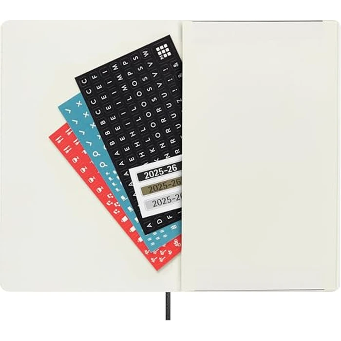 Moleskine Classic 18 Month 2025-2026 Weekly Planner, Soft Cover, Large (5" x 8.25"), Black, 208 pages by Moleskine - Image 3