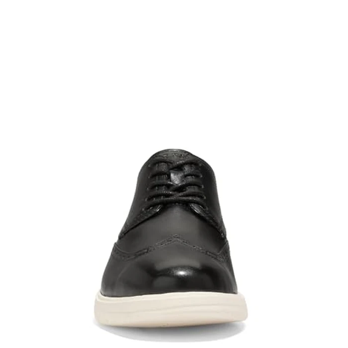 Cole Haan Men's Grand+ Wingtip Oxfords, Black/Ivory, 10.5-M US by Cole Haan - Image 3