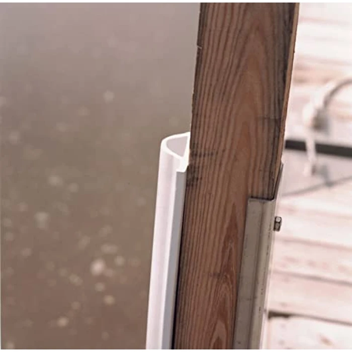 EasyFlex Marine D-Profile Dock Edging, Black, 10' Coil by EasyFlex - Image 2