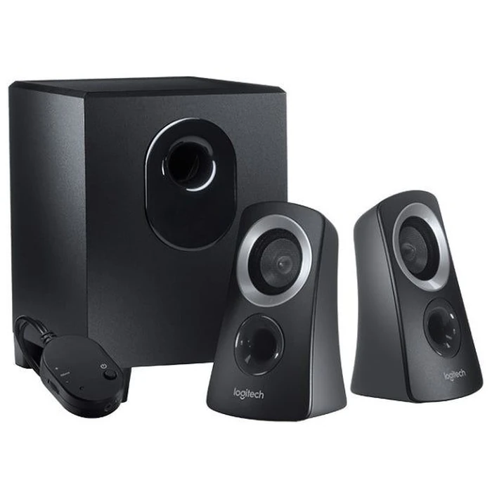 Logitech Z313 Speaker System with Subwoofer - Black by Logitech - Refurbished - Excellent condition