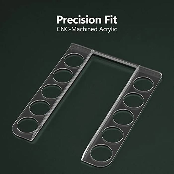 GALVANOX Acrylic K Cup Organizer - Fits the Keurig K-Mini/K Mini-Plus (ONLY), Space Saving Pod Holder for Single Serve Coffee Makers, 10 Pod Capacity (Machine is NOT included) by GALVANOX - Image 6