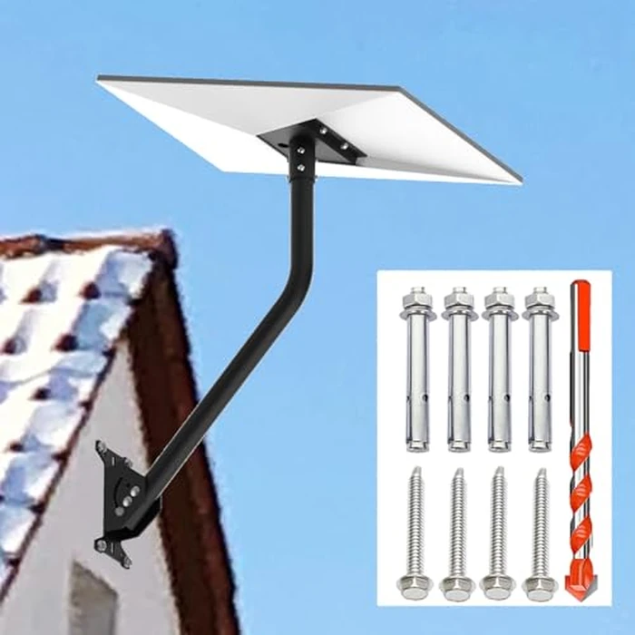 25inch Starlink GEN-3 Mounting Kit, Starlink Long Wall Mount, Starlink Roof Mount, Starlink Pole Mount, for Starlink Internet Kit Satellite (Include Screws&Drill bit) (gen 3 Long J Mount) by wuutyty - Used - Acceptable condition