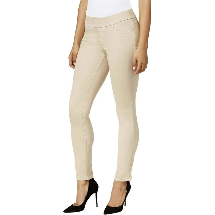 Nine West Women's Heidi Pull-On Skinny Jeans 8 - Creamstone by Nine West - Refurbished - Brand New condition