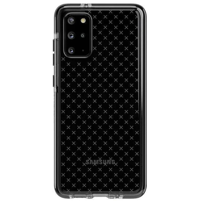 Tech21 Evo Check Series Gel Phone Case for Galaxy S20+ (5G) - Smokey Black by Tech21 - Refurbished - Brand New condition