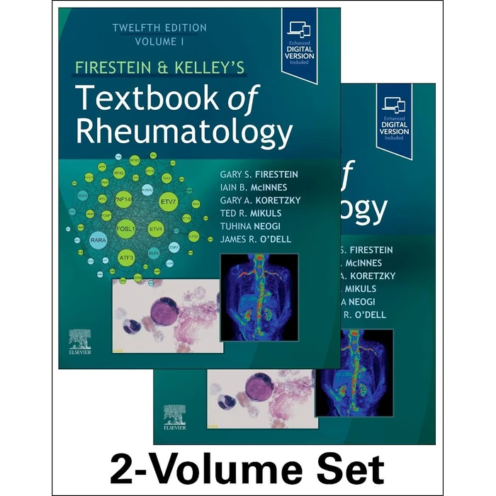 Firestein and Kelley's Textbook of Rheumatology, 2-Volume Set by Elsevier - Image 1