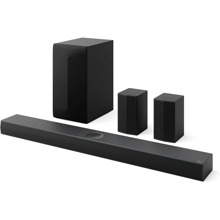 LG 5.1.1 Channel S70TR Home Theater Soundbar with Dolby Atmos and Rear Speakers - Black by LG - Refurbished - Acceptable condition - US$282.99