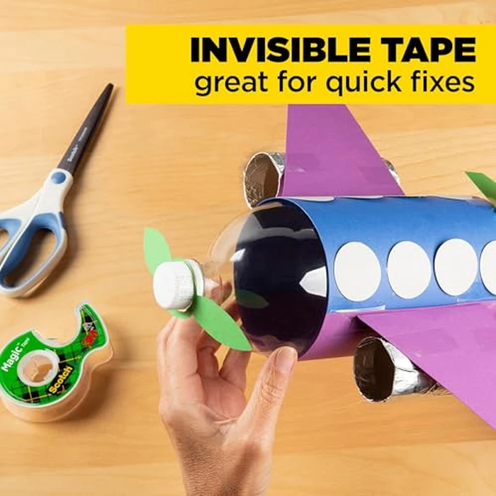 Scotch Magic Tape, Invisible, Home Office Supplies and Back to School Supplies for College and Classrooms, 24 Rolls by Scotch - Image 9
