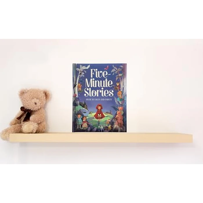 Five-Minute Stories - Over 50 Tales and Fables: Short Nursery Rhymes, Fairy Tales, and Bedtime Collections for Children by Cottage Door Press - Image 4