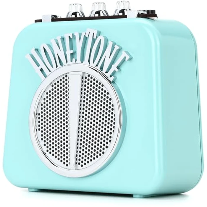 Danelectro Honeytone N-10 Guitar Mini Amp, Aqua by Danelectro - Used - Like New condition