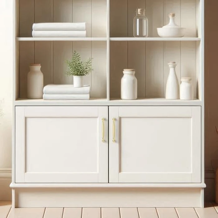 HOME EDIT 10 Pack 5 Inch Brushed Brass Cabinet Handles Solid Zinc Alloy Pulls for Kitchen, Dresser, Closet & Bathroom Cabinets Hardware by HOME EDIT - Image 6