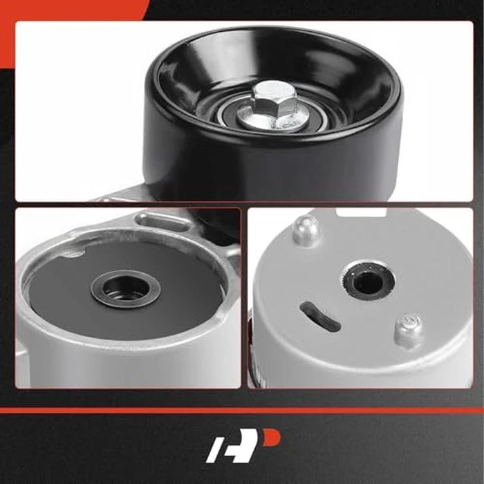 A-Premium Belt Tensioner Assembly with Pulley Compatible with Ford F-250 1995-1996, F-350 F Super Duty, E-350 Econoline Club Wagon 1995-1998, 7.3L, Replace# F7TZ6B209AA, F5TE6B209DA by A-premium - Image 7