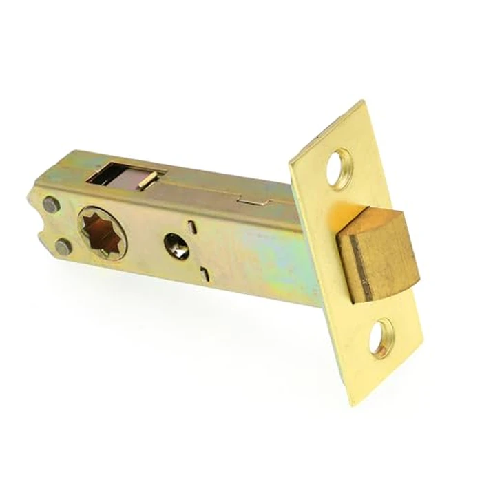 Prime-Line E 28326 Passage Door Latch Set, Glass Knob with Latch Bolt Brass Finish, Vintage (Single Pack) by Prime-Line - Image 7