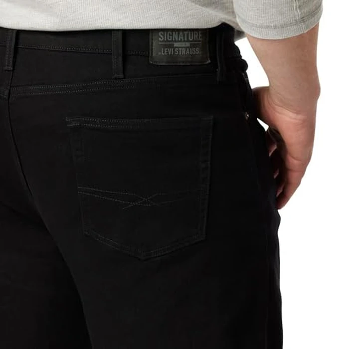 Levi Strauss Signature Gold Men's Regular Fit Flex Jeans (Available in Big & Tall), Gothic, 40W x 36L by Levi Strauss Signature Gold - Image 3