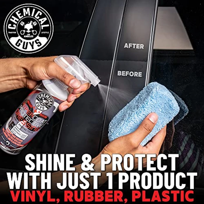 Chemical Guys G6 HyperCoat High Gloss Protectant Dressing, For Vinyl, Rubber, Plastic, Tires and Trim, Gloss Dressing Restores Shine & Protection for Cars, Trucks, Motorcycles, SUVs and RVs, 16 oz by Chemical Guys - Image 7