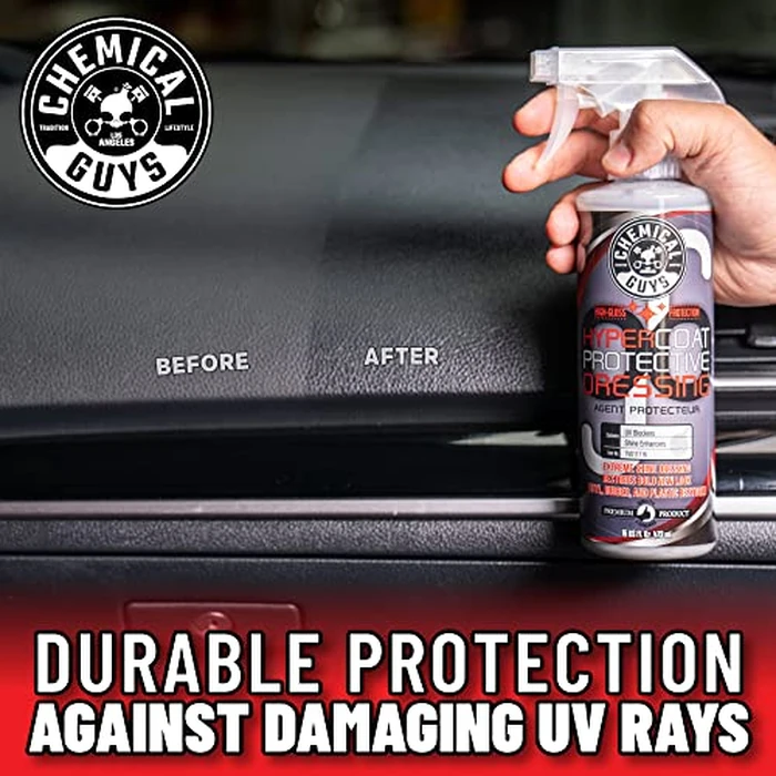 Chemical Guys G6 HyperCoat High Gloss Protectant Dressing, For Vinyl, Rubber, Plastic, Tires and Trim, Gloss Dressing Restores Shine & Protection for Cars, Trucks, Motorcycles, SUVs and RVs, 16 oz by Chemical Guys - Image 8