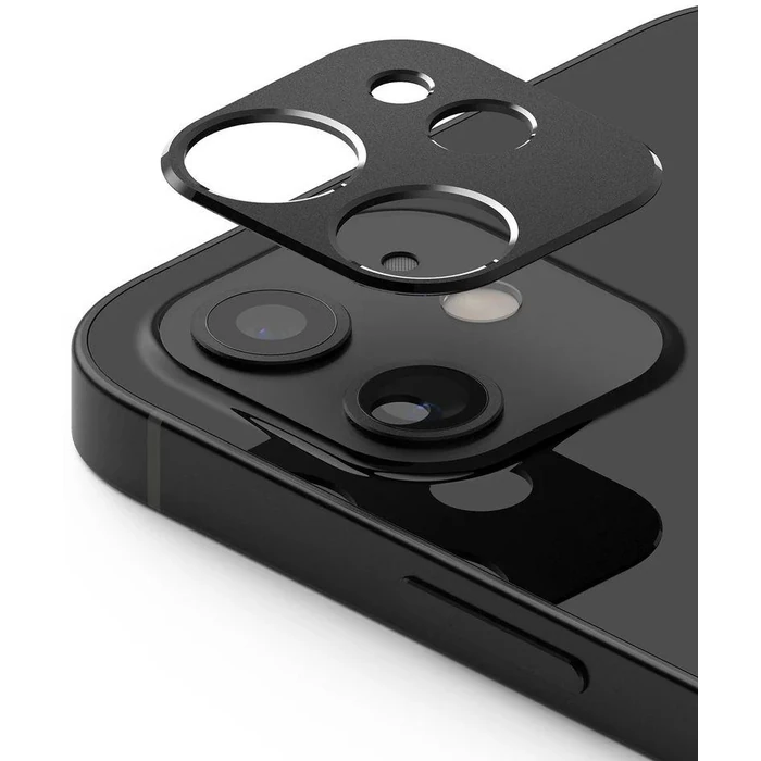 Ringke Camera Styling Lens Protector for iPhone 12 - Black by Ringke - Refurbished - Brand New condition
