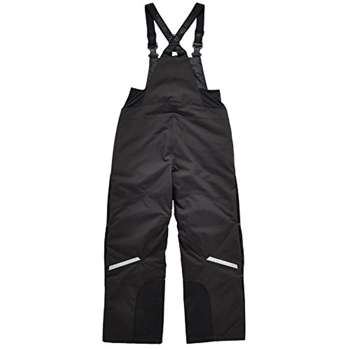 Ergodyne N-Ferno 6471 Heavy Duty Insulated Bib Overalls, Winter Workwear, 3M Thinsulate, Removable Knee/Shin Pads, Black, Medium by Ergodyne - Image 8