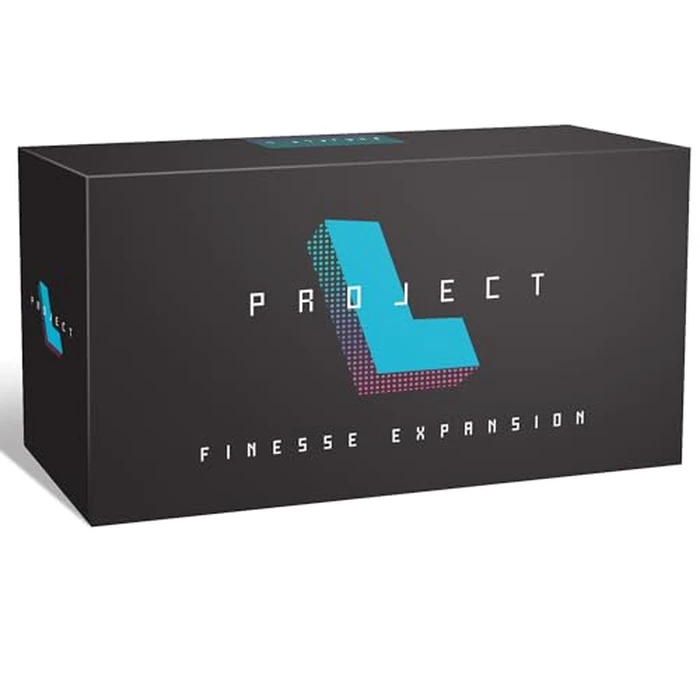 Boardcubator Project L Finesse Board Game Expansion - Enhance Your Strategy with Goals and Credits! Puzzle Strategy Game for Kids & Adults, Ages 14+, 1-4 Players, 20-40 Mins, Made by Boardcubator s.r.o. - Used - Like New condition - US$16.14