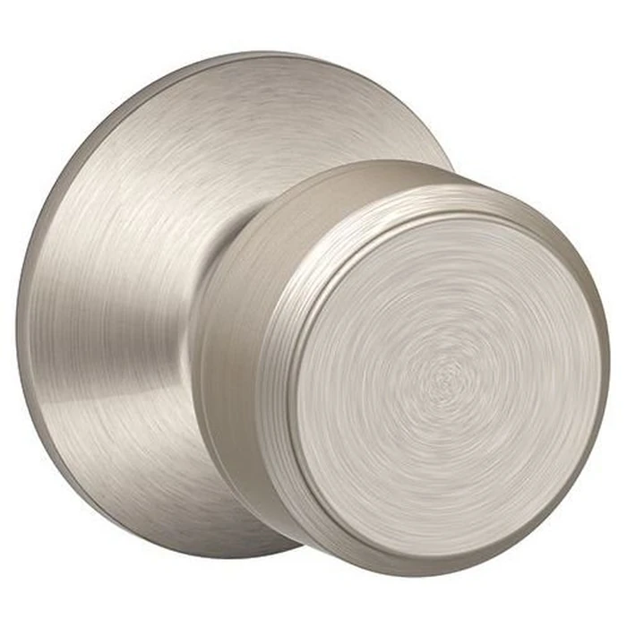 Schlage Lock Company F10 V BWE 619 Schlage Bowery Passage Door Knob Set from the F-Series, Satin Nickel - 669548 by SCHLAGE - Image 1