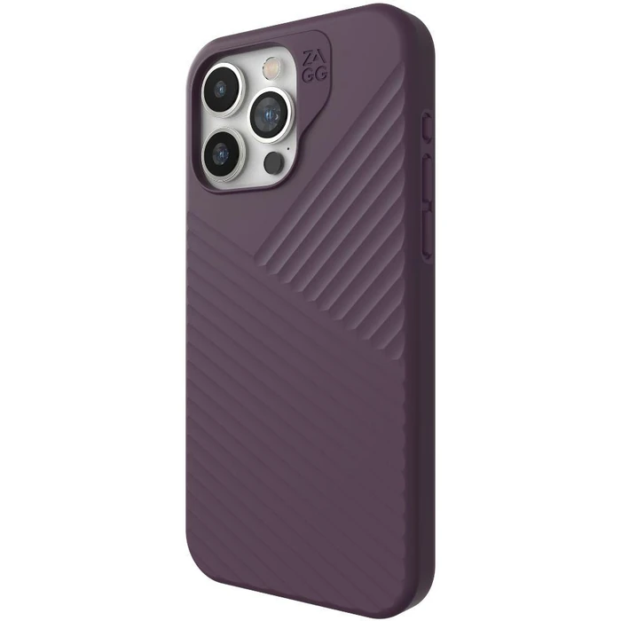 ZAGG Denali Snap Phone Case with MagSafe for iPhone 15 Pro Max - Purple by Zagg - Refurbished - Brand New condition - US$13.43