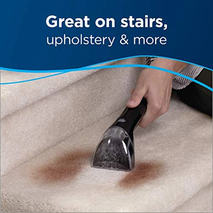 BISSELL Little Green Proheat Portable Deep Cleaner/Spot Cleaner and Car/Auto Detailers with HydroRinse Tool for Carpet and Upholstery, 2513E (Renewed) (Renewed) by Bissell - Image 4