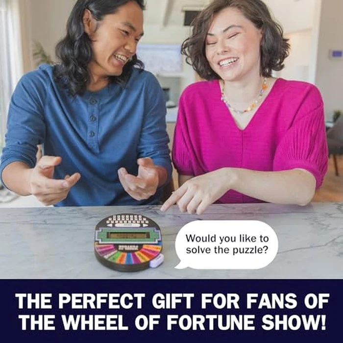 Educational Insights Wheel of Fortune Game - Handheld Electronic Game, Great for Travel, Classic Retro Party Games for Kids, Teens & Adults, Word Puzzle Challenge & Entertaining Gift, Ages 8+ by Educational Insights - Image 5