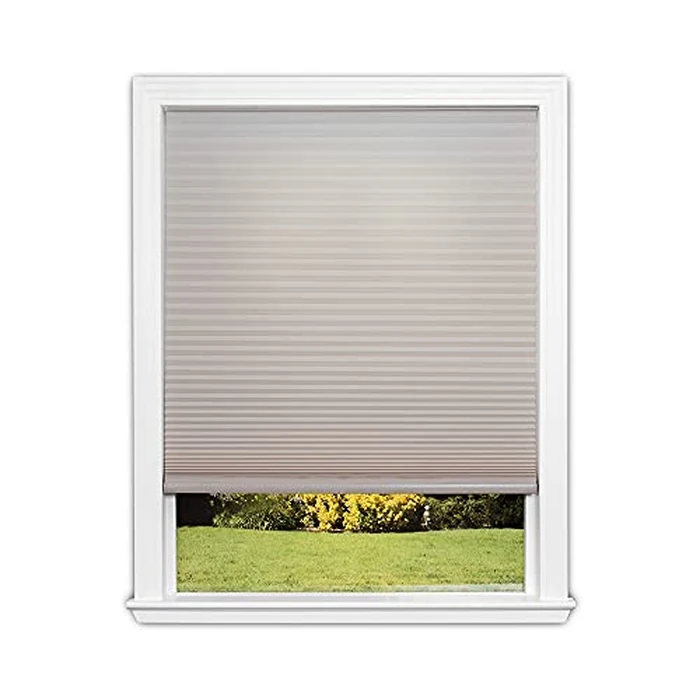 Redi Shade No Tools Easy Lift Trim-at-Home Cordless Cellular Light Filtering Fabric Shade Natural, 30" W x 64" L, (Fits windows 19"- 30") by Redi Shade - Image 1