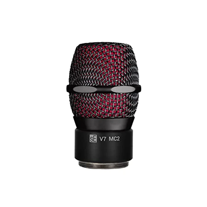 SE ELECTRONICS V7 MC2 Wireless Microphone Capsule - Compatible with Sennheiser Wireless Transmitters - Professional Dynamic Microphone for Singing, Speech & Music Studio Recording (Black) by SE ELECTRONICS - Used - Very Good condition - US$88.67