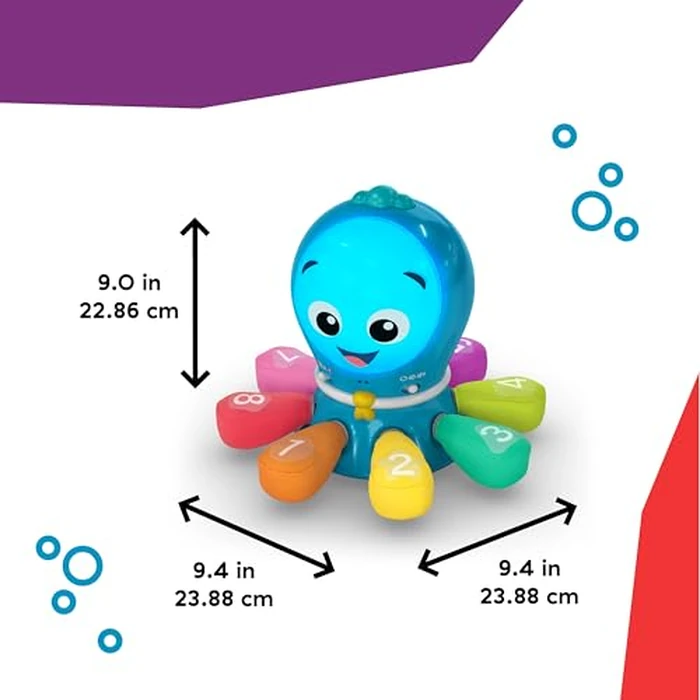 Baby Einstein Ocean Explorers Go Opus Go 4-in-1 Crawl & Chase Activity Learning Toy, Music and Lights, Ages 3 Months to 5 Years by Baby Einstein - Image 3
