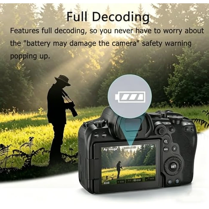 ZGCINE D-Tap to Sony NP-FZ100 Dummy Battery, Rotated 180 degrees D Tap for Sony A7IV,A7III,ZV-E1,ZV-E10 II,A6700,FX3,A7C,A7CII,FX30,A7RIII,A7RIV,A7RV,A7SIII,A1,A9,A9II,A9III,A6600,A1II,FX30B, 60cm Cable by EACHSHOT - Image 8