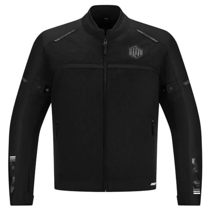 ILM Motorcycle Riding Jacket with Mesh CE Armor and Detachable Thermal Liner Dual Sport All Season for Men Model JAM1(Black, XX-Large) by ILM - Used - Like New condition - US$90.35
