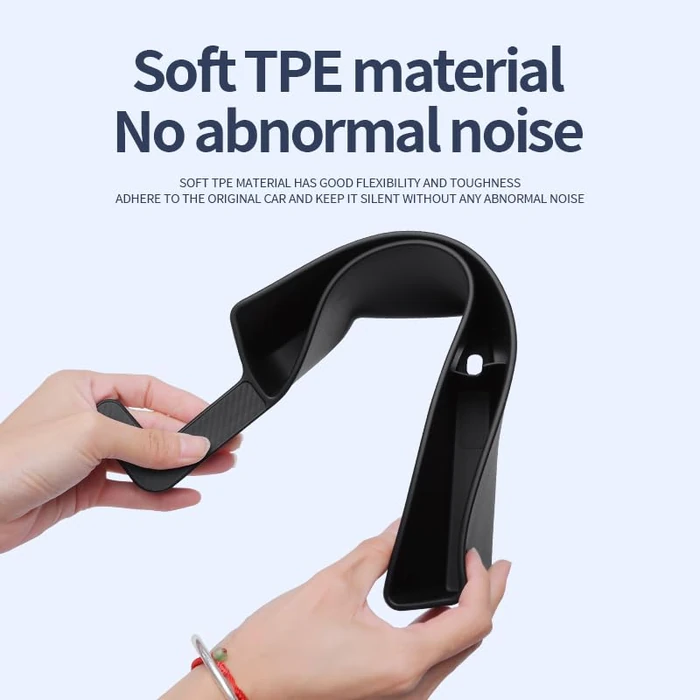 Edotim Car Seat Gap Filler, Seat Gap Organizer with Phone Holder, Car Seat Accessories, Car Organizer Fit Car SUV Truck-2PCS Black by Edotim - Image 4