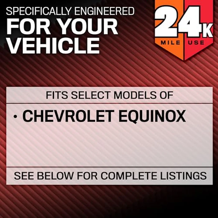 K&N Engine Air Filter: Extended Life 24,000 Mile Replacement Air Filter: Compatible with 2018-2019 Chevy/GMC/Holden (Equinox, Terrain), KNX-5069 by K&N - Image 9