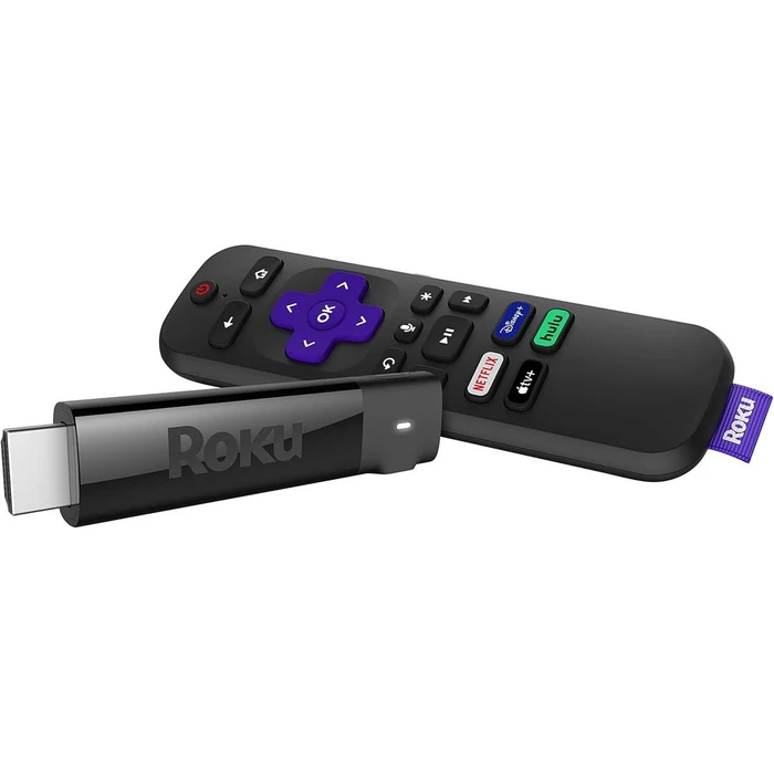 Roku 3810R Streaming Stick and 4K Streaming Media Player with Long Range Wireless & Voice Remote - Black by Roku - Refurbished - Excellent condition - US$33.98