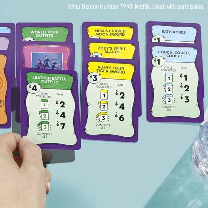 Monopoly Deal: Kpop Demon Hunters Card Game | Family Games for Kids, Tweens, Teens, and Adults | 2-5 Players | 15 mins. | Easter Gifts for Boys and Girls, Ages 8+ by Hasbro Gaming - Image 6