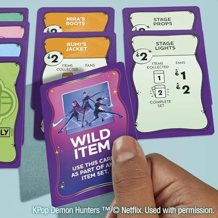 Monopoly Deal: Kpop Demon Hunters Card Game | Family Games for Kids, Tweens, Teens, and Adults | 2-5 Players | 15 mins. | Easter Gifts for Boys and Girls, Ages 8+ by Hasbro Gaming - Image 8