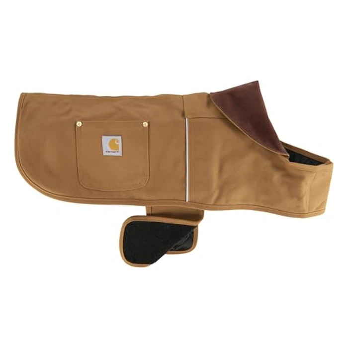 Carhartt Firm Duck Dog Chore Coat, Insulated Weather Resistant Jacket for Cold and Windy Conditions, Carhartt Brown, Medium by Carhartt - Used - Very Good condition - CA$62.51