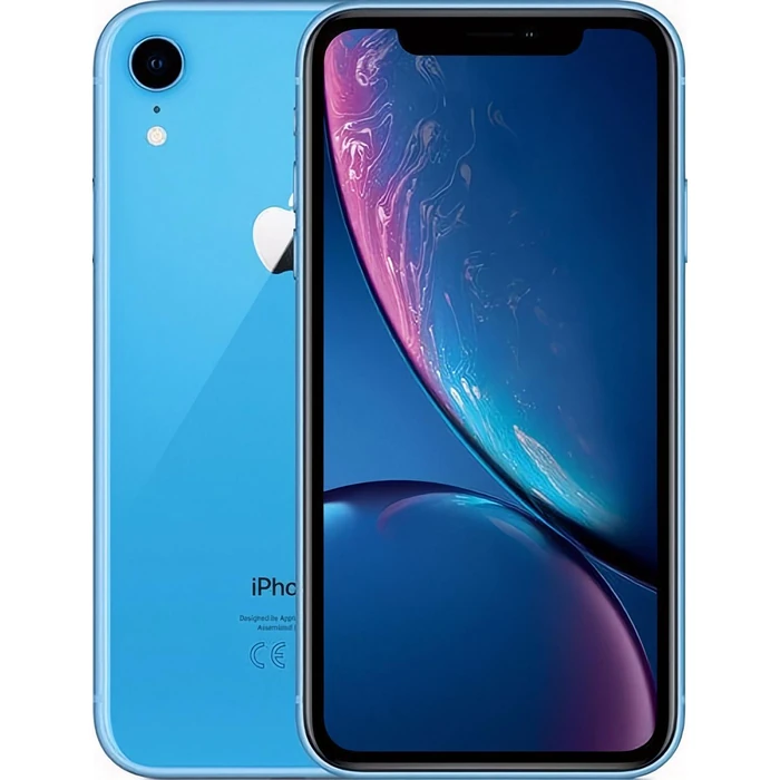 iPhone XR - 64GB - Blue by Apple - Refurbished - Acceptable condition - CA$205.48