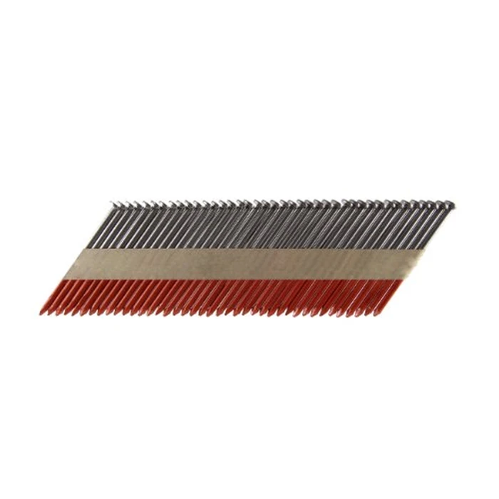B&C Eagle A238X113/33 Offset Round Head 2-3/8-Inch X 0.113 X 33 Degree Bright Smooth Shank Paper Tape Collated Framing Nails (500 Per Box) by B&C Eagle - Used - Acceptable condition
