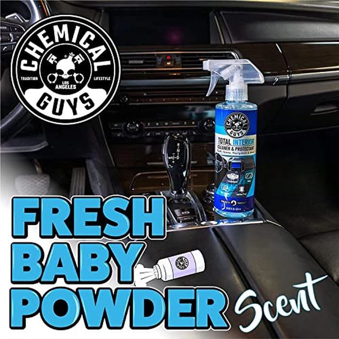 Chemical Guys Total Interior Cleaner & Protectant 16 oz with Professional Grade Microfiber Towel - Car Interior Cleaning Kit for Dash, Seats, Carpet, Glass, Vinyl, Leather, and Plastic by Chemical Guys - Image 5