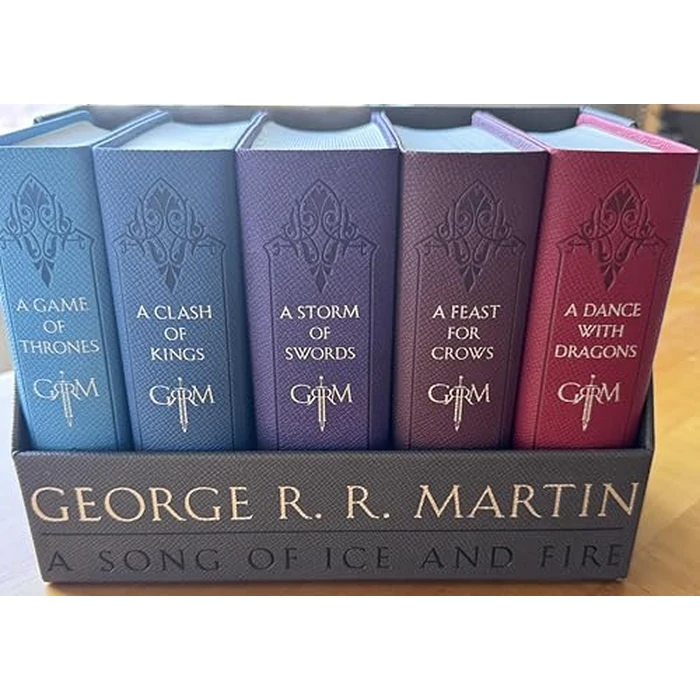 Game of Thrones Leather Boxed Set Song of Ice and Fire Series by Iaerlllt - Used - Good condition