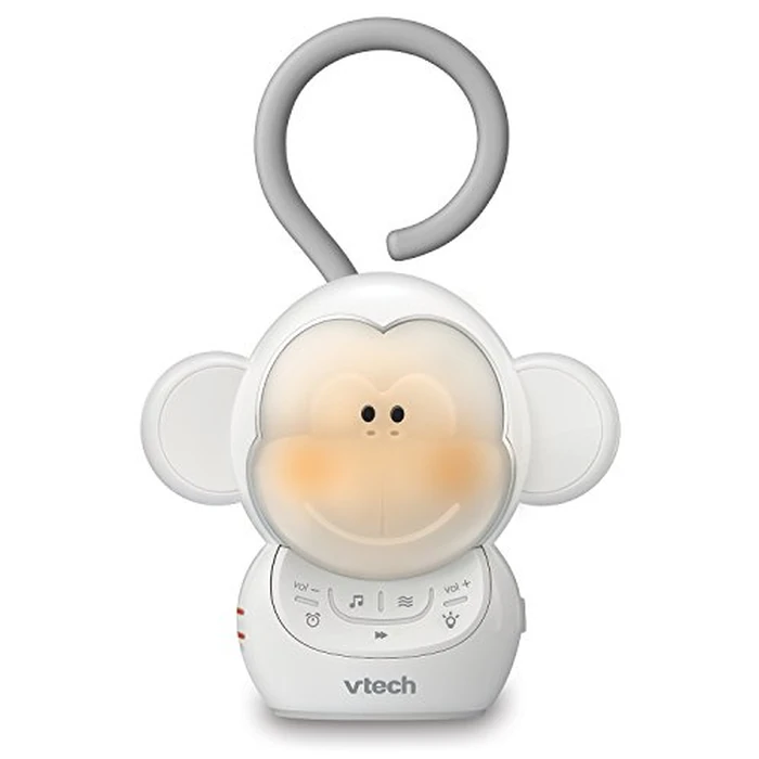 VTech BC8211 - Myla The Monkey - Baby Sleep Soother With White Noise Sound Machine, Soft Ambient Sounds And Melodies, Soft-Glow Night Light, NEW Rechargeable Battery Version. by VTech - Image 1
