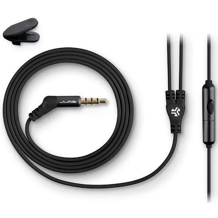 JLab Metal Rugged Earbuds with Microphone - Black by JLab - Image 3