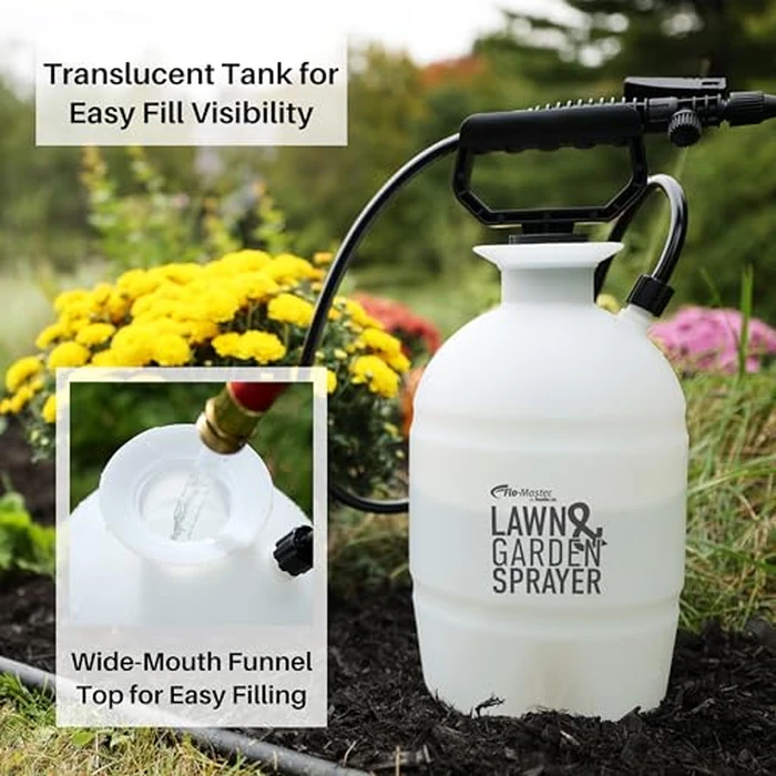 Flo-Master by Hudson 24101 1 Gallon Lawn and Garden Tank Sprayer, Translucent by Flo-Master by Hudson - Image 2