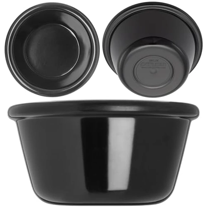 Carlisle FoodService Products Plastic Ramekins, Sauce Bowl for Home and Restaurant, Plastic, 4 Ounces, Black, (Pack of 48) by Carlisle FoodService Products - Image 2