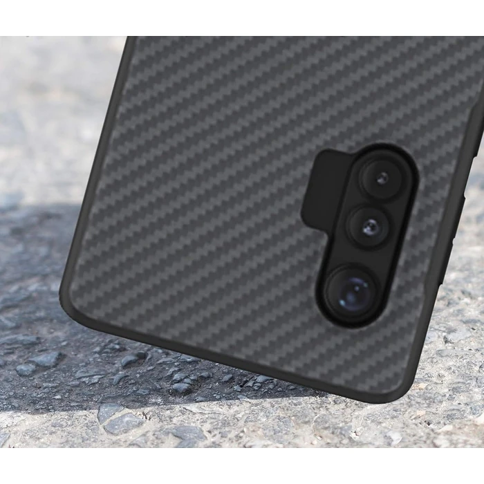 Evutec Aramid Fiber Phone Case for Motorola Edge+ (2020) - Black by Evutec - Image 4