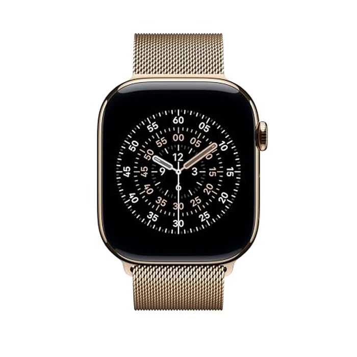 Apple Watch Band - Milanese Loop - 46mm - Gold - M/L by Apple - Image 3