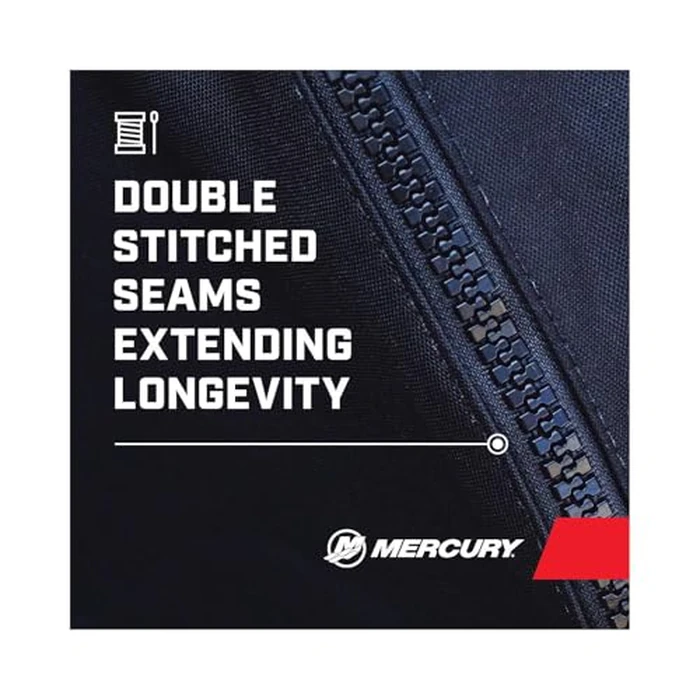 Mercury Tow N Stow Outboard Cover for 150hp FourStroke Engines, Black by MERCURY - Image 2
